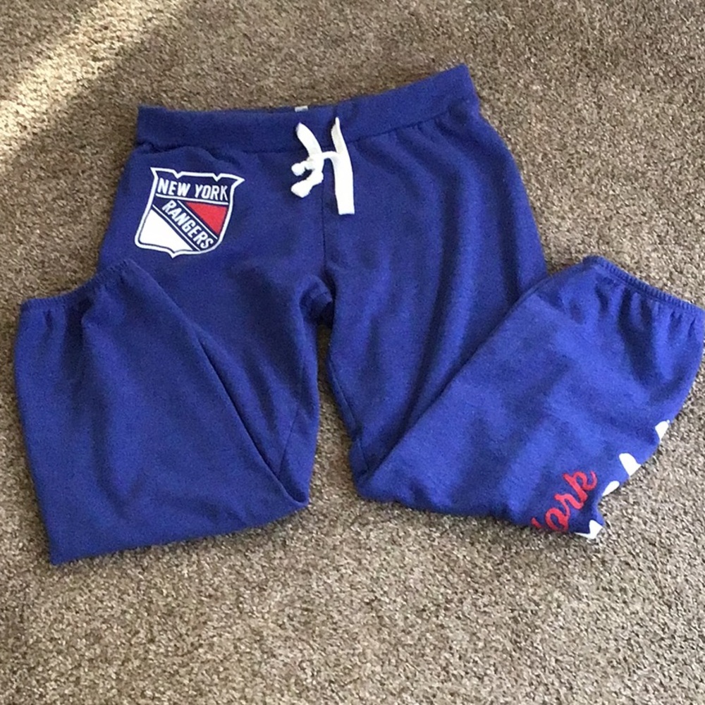 Women's New York Rangers joggers 
Size L